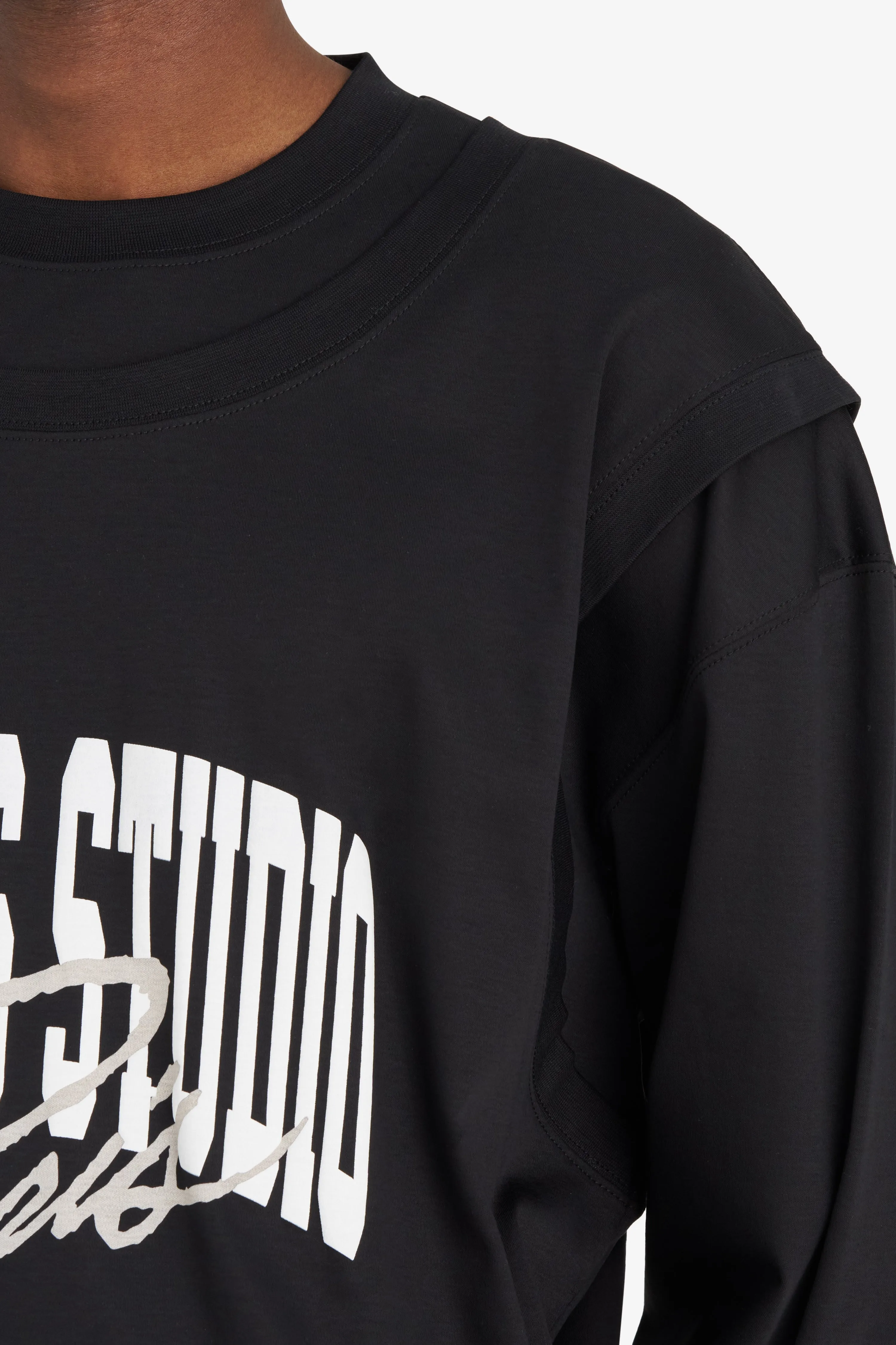 HYBRID T-SHIRT LONG SLEEVES UNIVERSITY sold by Etudes Studio product image thumbnail 5
