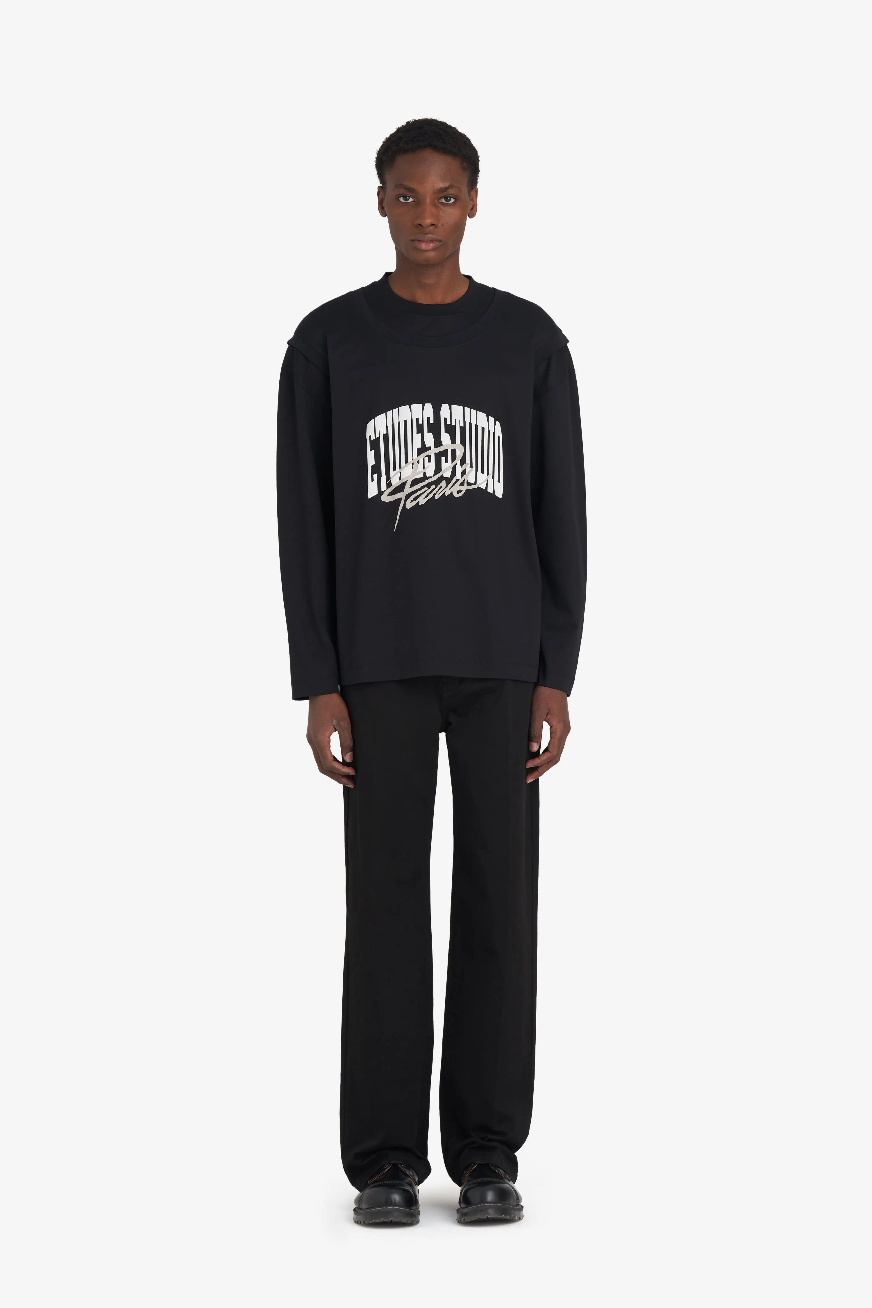 HYBRID T-SHIRT LONG SLEEVES UNIVERSITY sold by Etudes Studio product image thumbnail 3