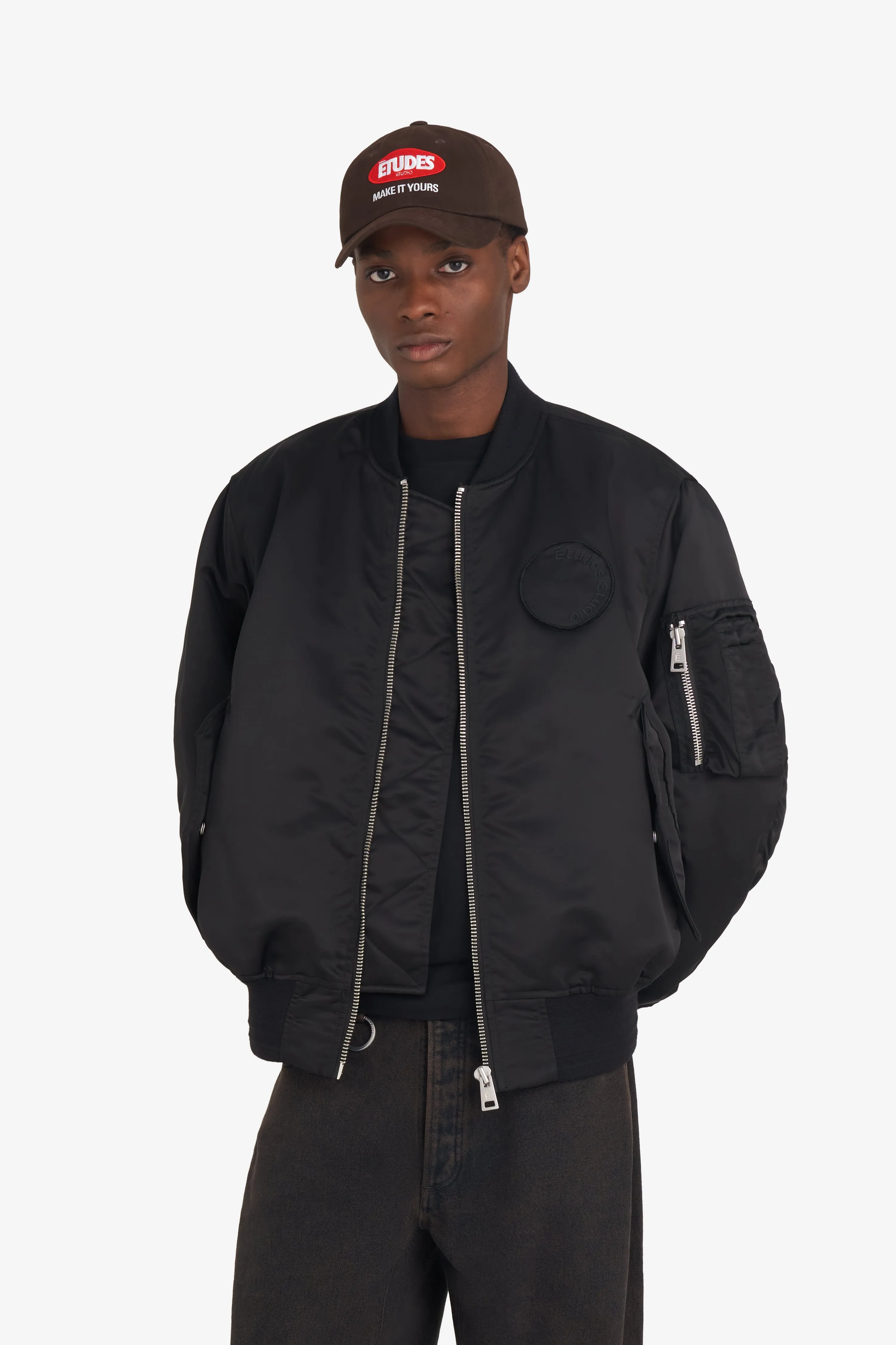 NYLON BOMBER JACKET sold by Etudes Studio product image thumbnail 2