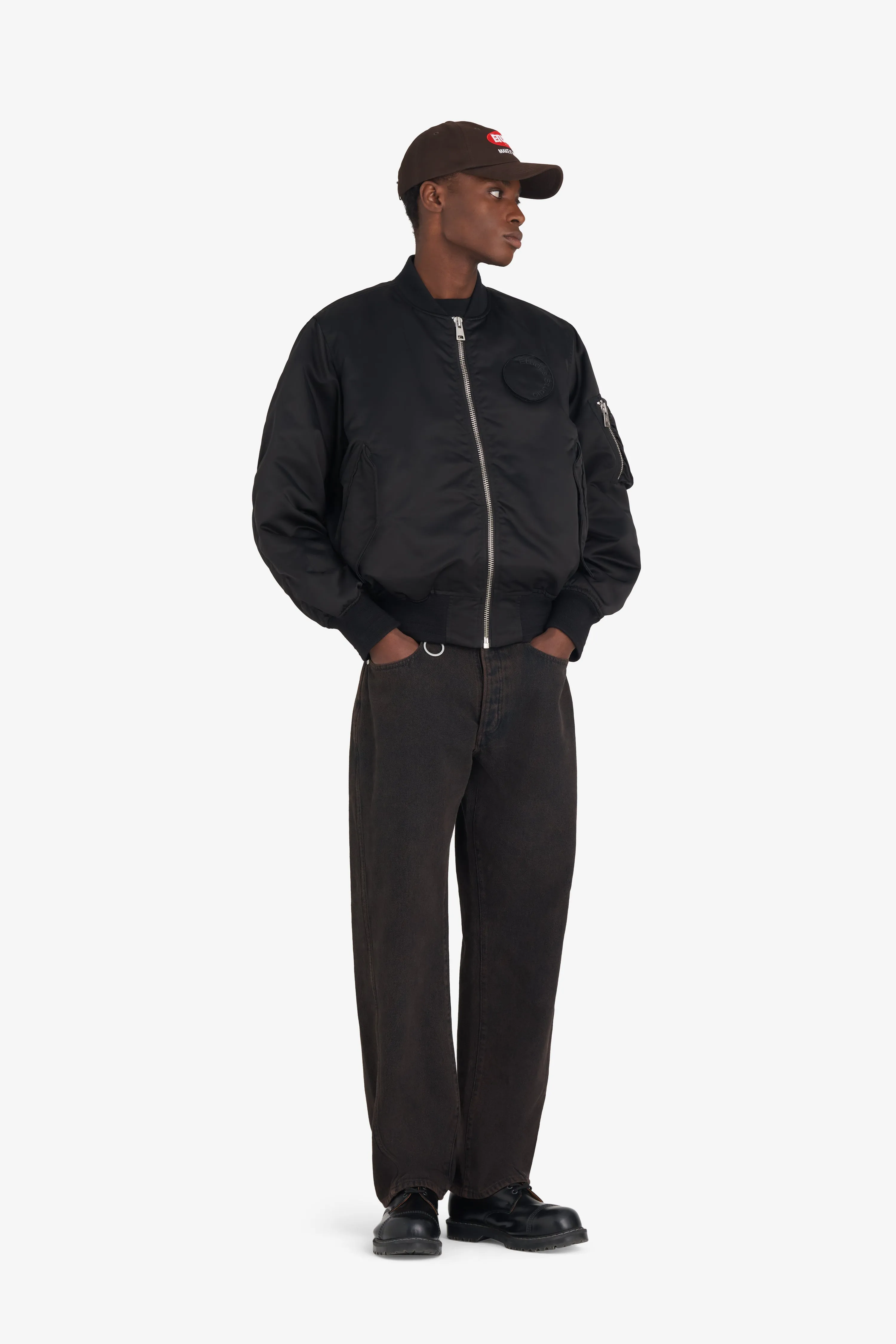 NYLON BOMBER JACKET sold by Etudes Studio product image thumbnail 4