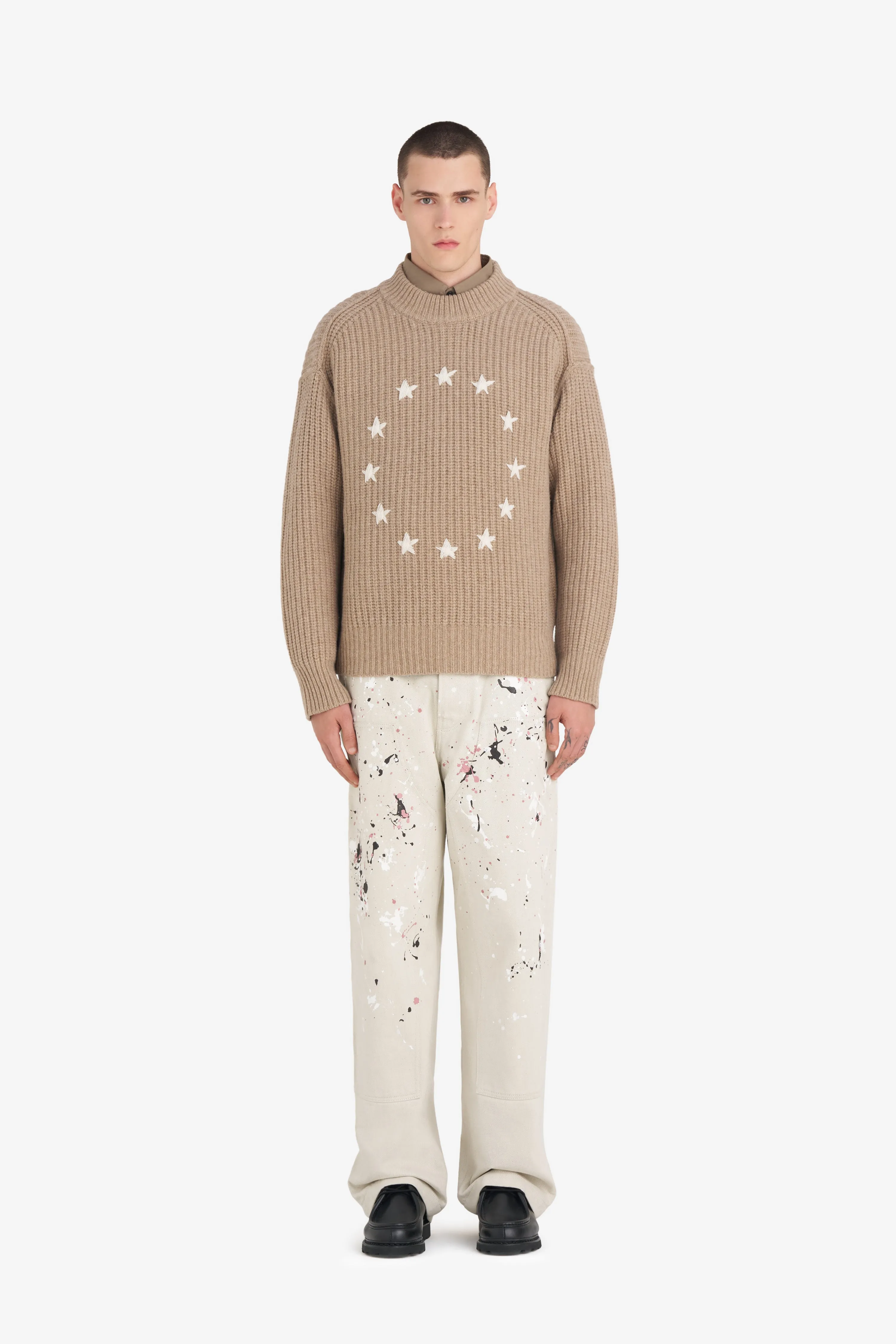 RIBBED ROUND NECK EUROPA sold by Etudes Studio product image thumbnail 3