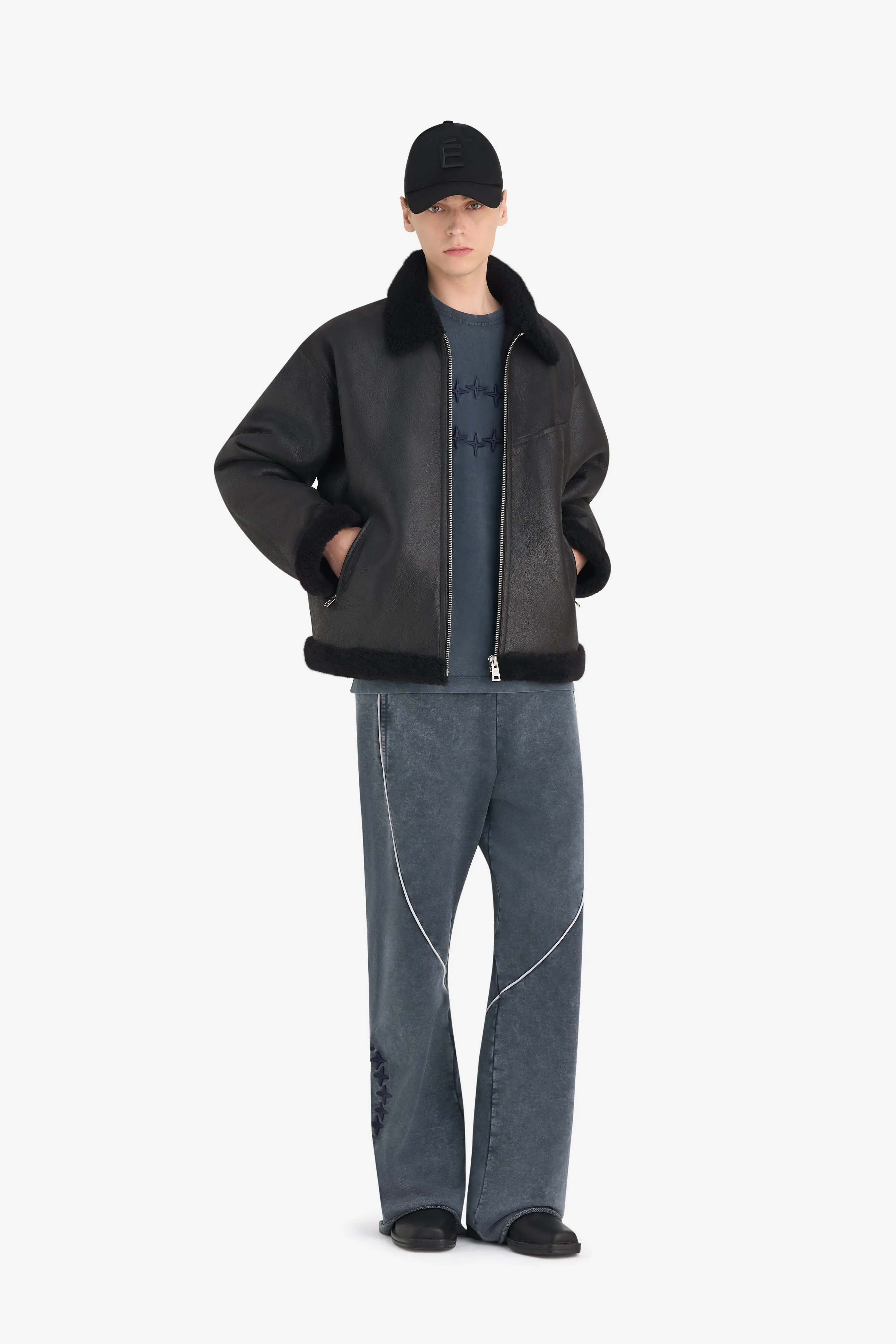 BOXY SHEARLING JACKET sold by Etudes Studio product image thumbnail 3