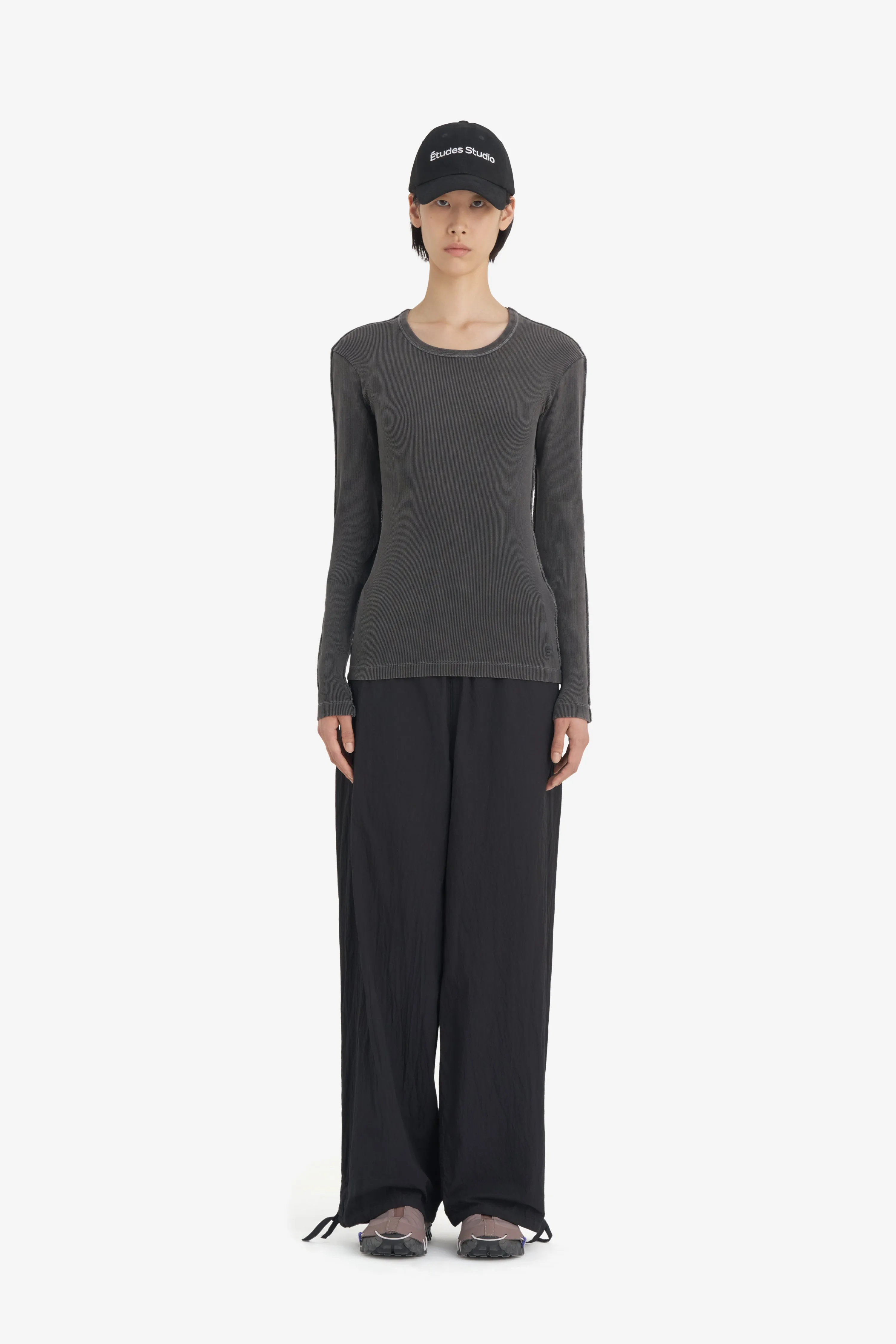 RIB LONG SLEEVES T-SHIRT WASH sold by Etudes Studio product image thumbnail 5