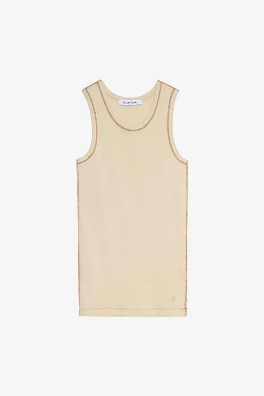 RIB TANKTOP WASH made by Etudes Studio