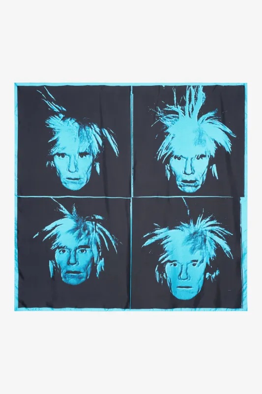 SILK SCARF ANDY WARHOL made by Etudes Studio