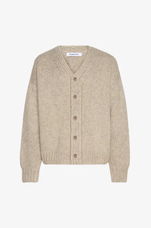 QUARTIER CARDIGAN - BEIGE made by Etudes Studio