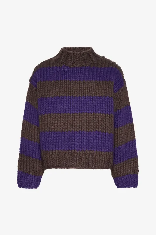 FIGURE SWEATER - PURPLE made by Etudes Studio