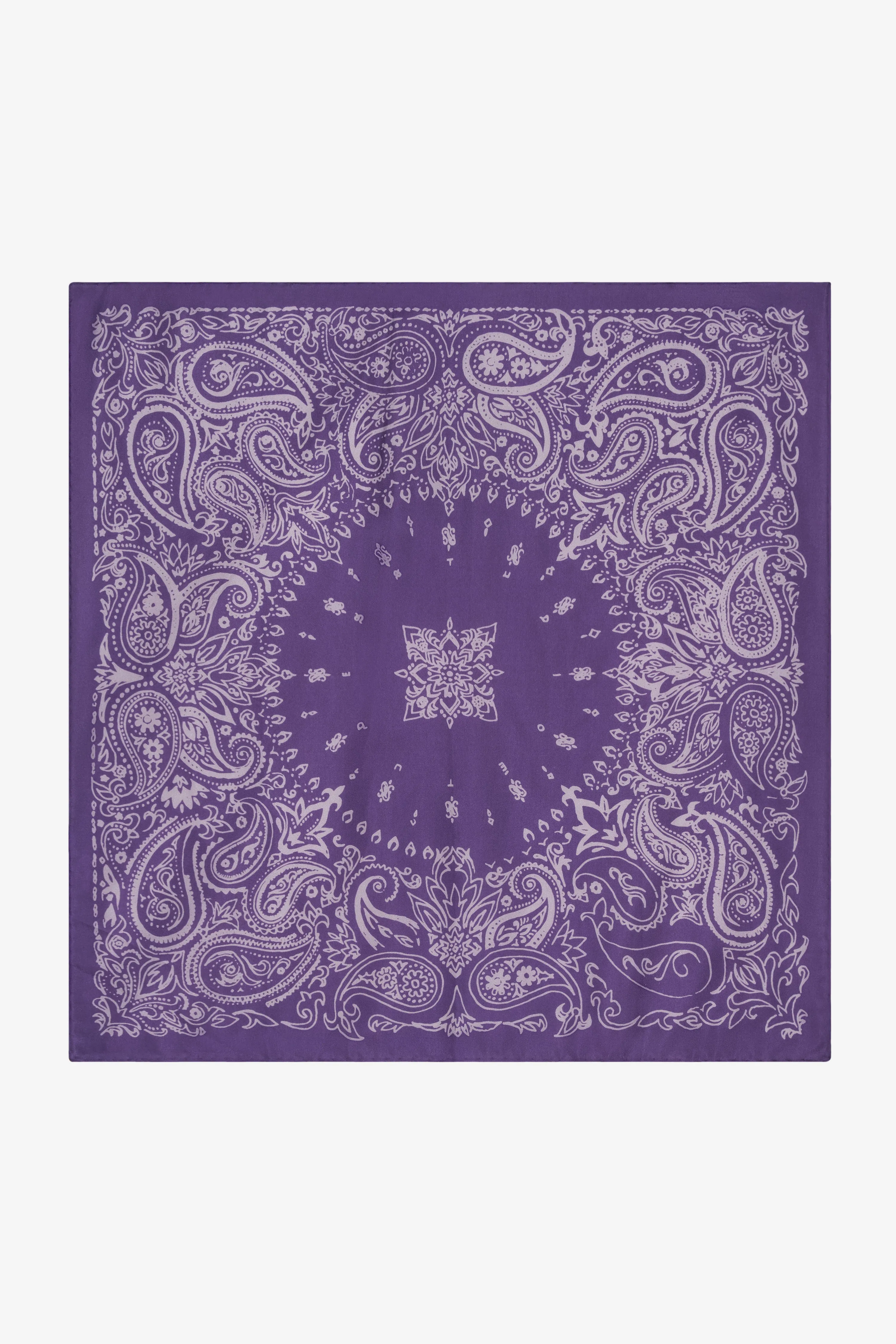 DIALOGUE PAISLEY SCARF - PURPLE sold by Etudes Studio