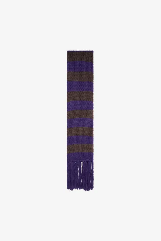 FIGURE SCARF SCARF - PURPLE made by Etudes Studio