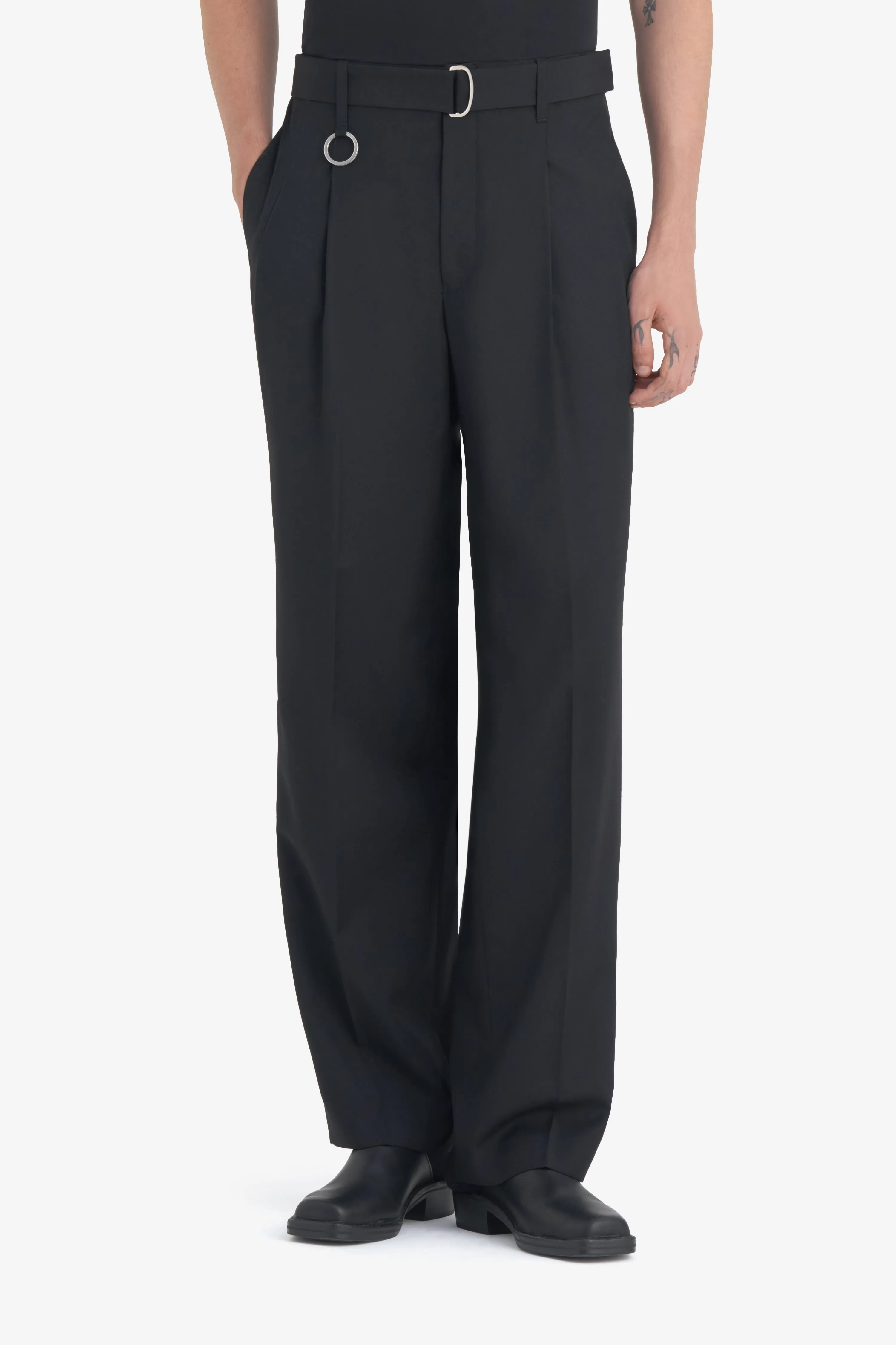 LOOSE SUIT PANT - BLACK sold by Etudes Studio product image thumbnail 3