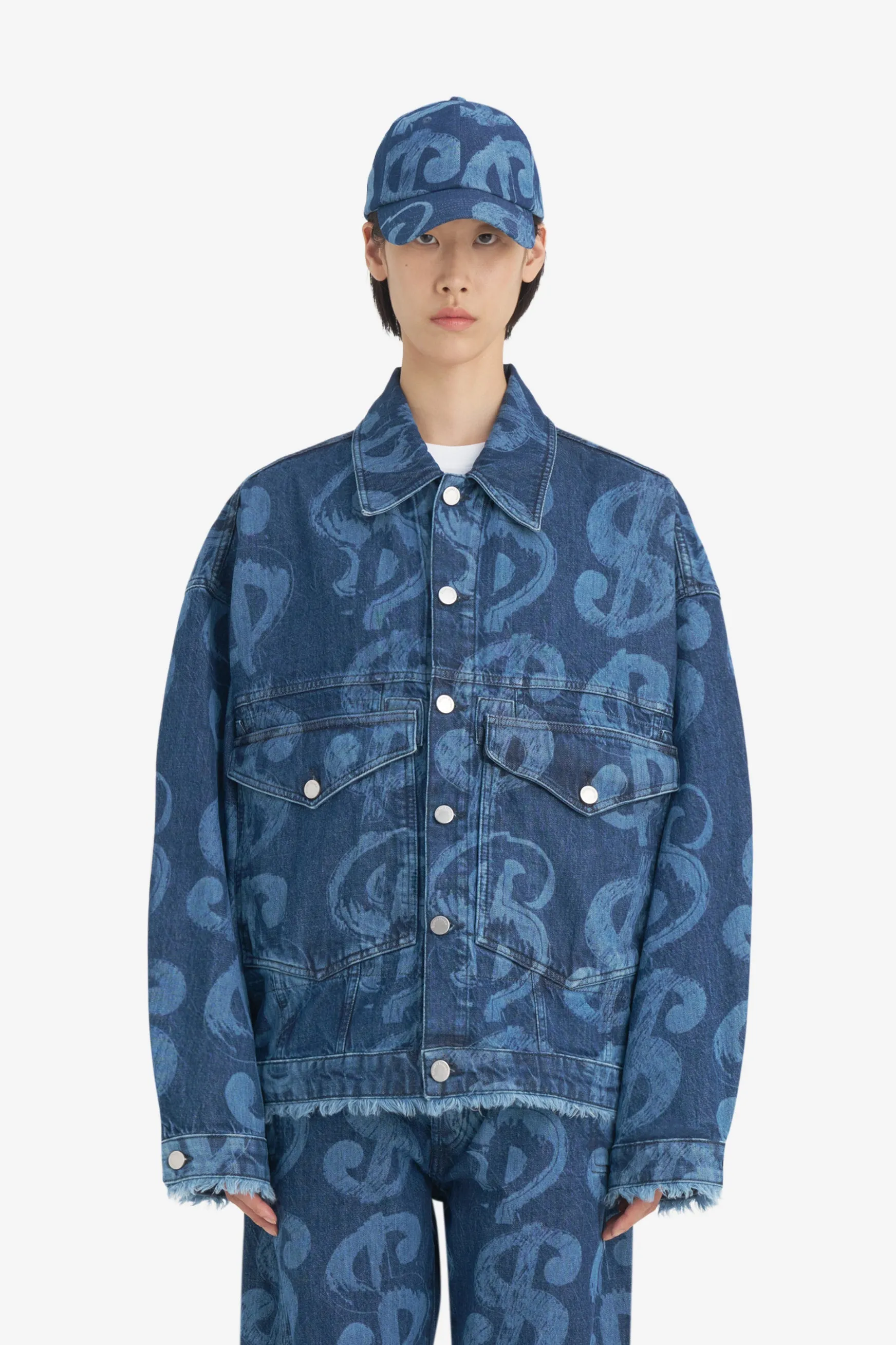 LOOSE DENIM JACKET ANDY WARHOL sold by Etudes Studio product image thumbnail 3