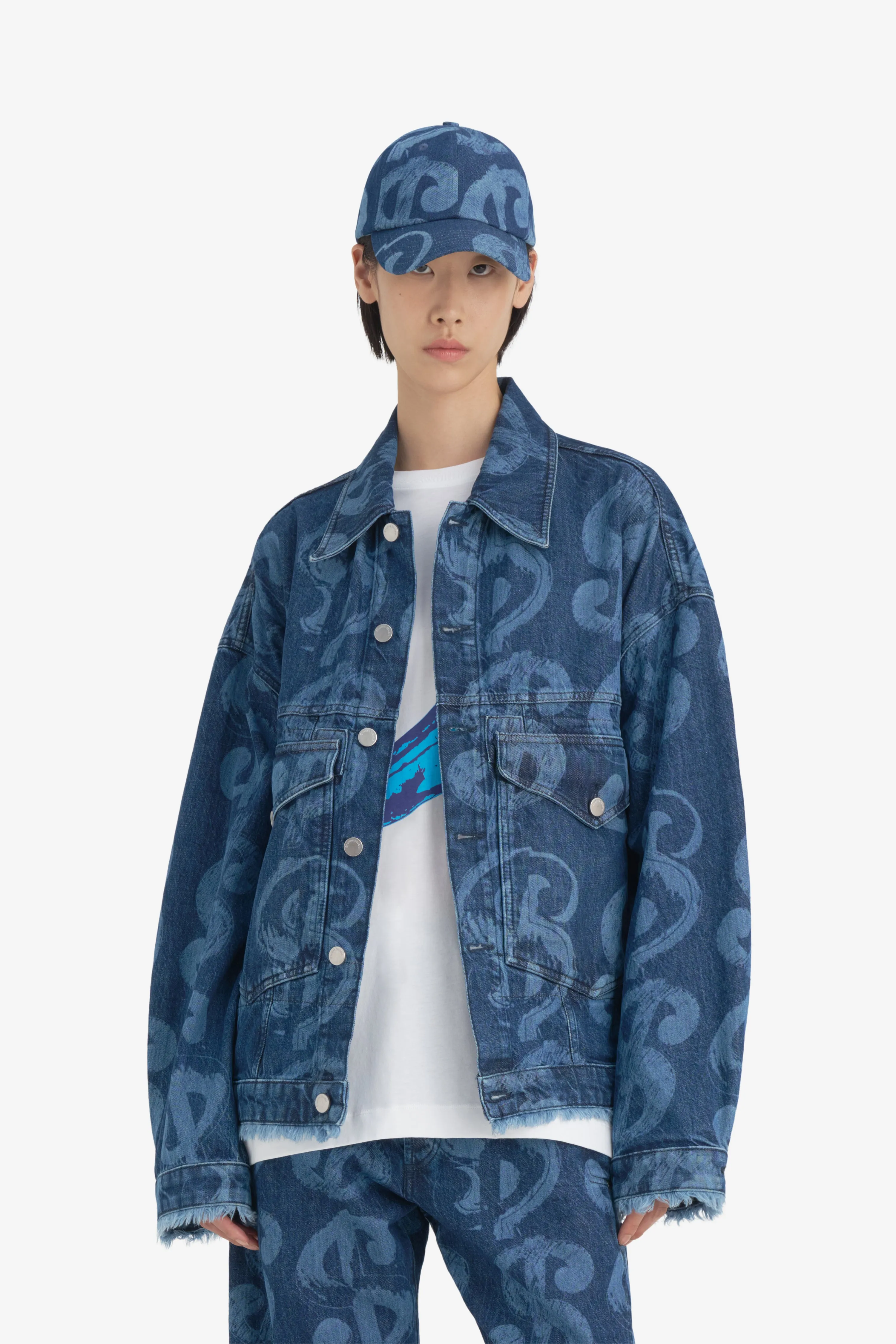 LOOSE DENIM JACKET ANDY WARHOL sold by Etudes Studio product image thumbnail 4