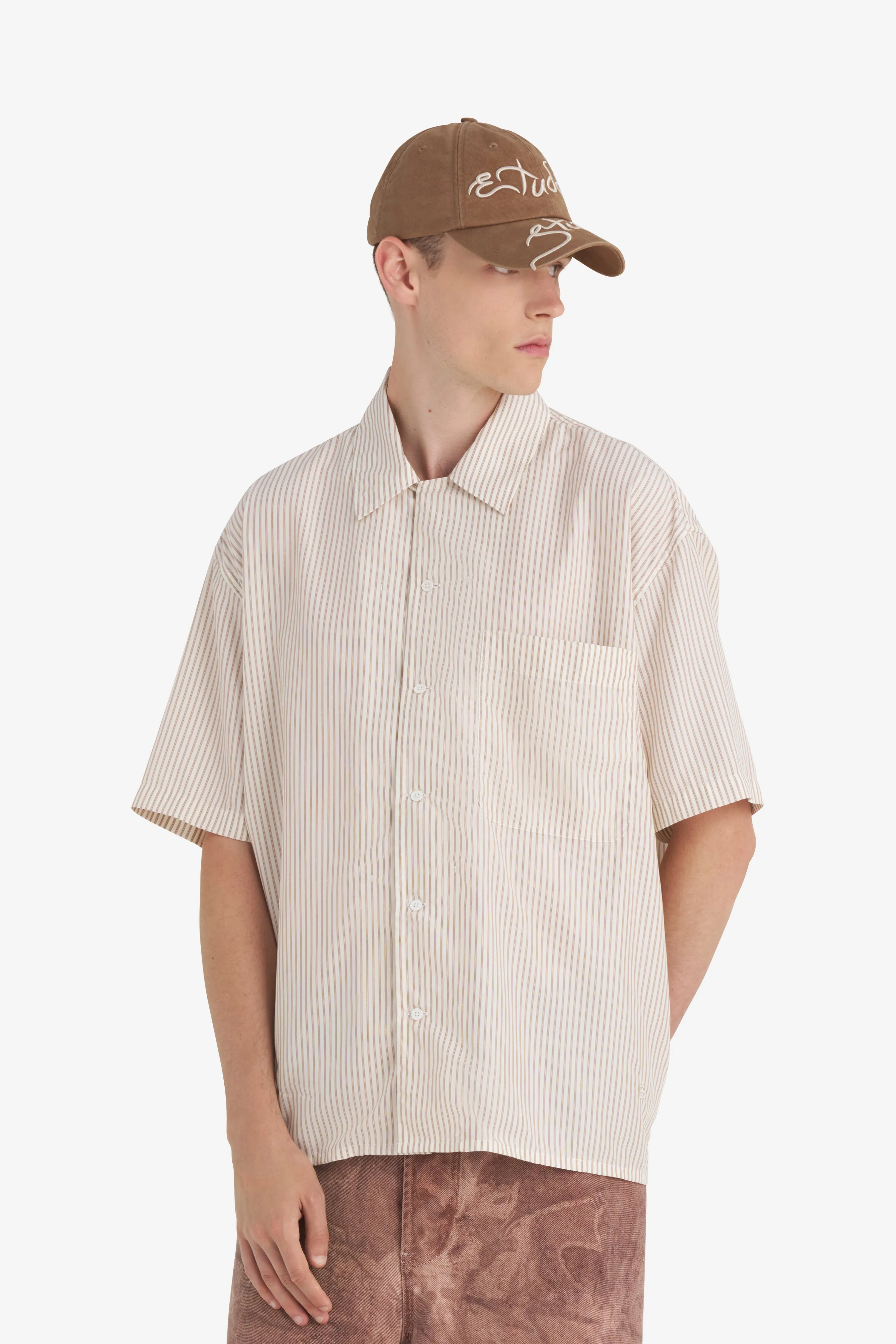 CAMP COLLAR SHIRT STRIPED sold by Etudes Studio product image thumbnail 3
