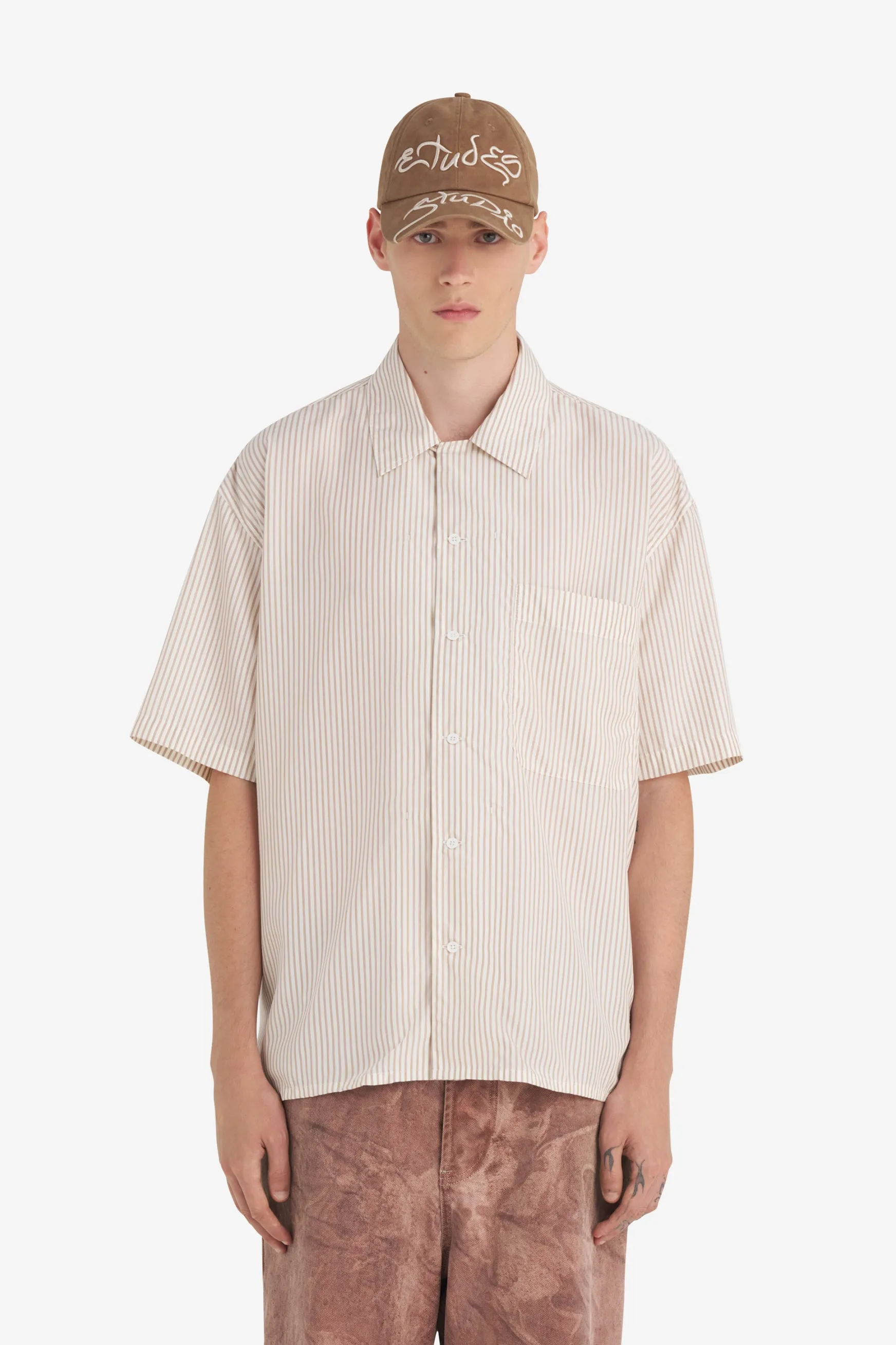 CAMP COLLAR SHIRT STRIPED sold by Etudes Studio product image thumbnail 2