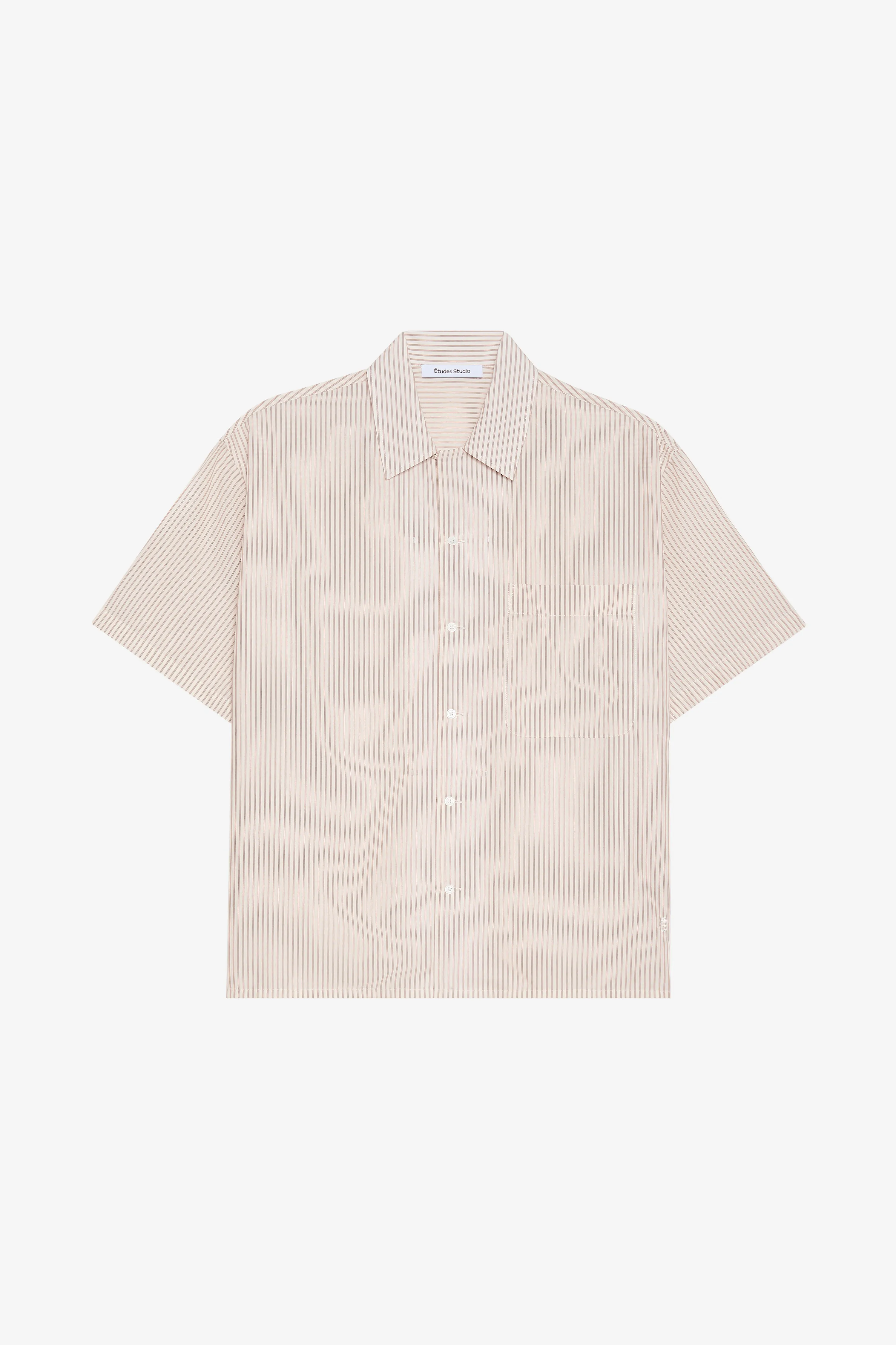 CAMP COLLAR SHIRT STRIPED sold by Etudes Studio