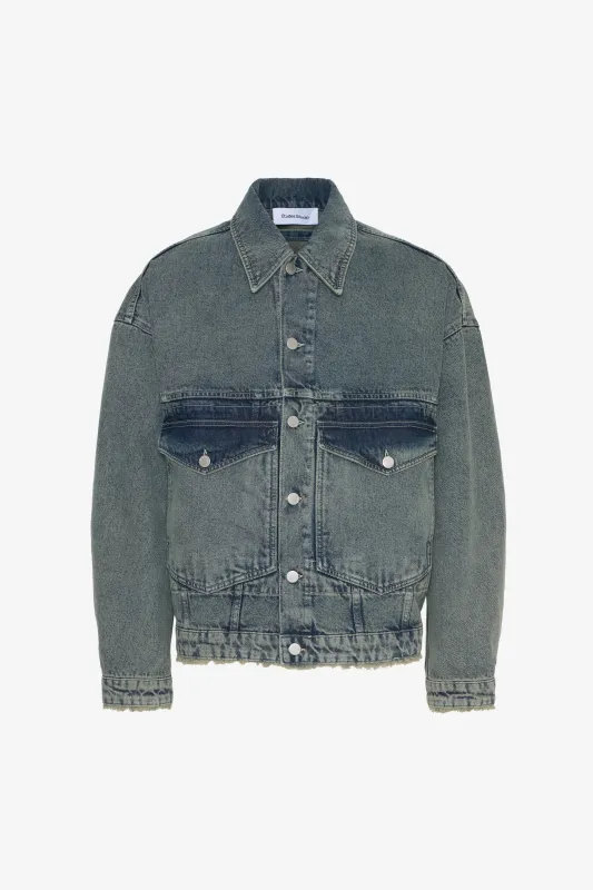 LOOSE DENIM JACKET ACID made by Etudes Studio