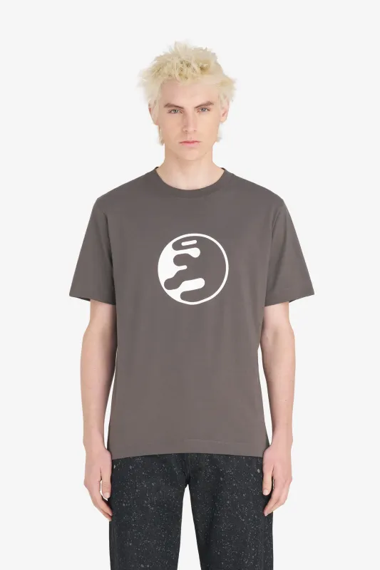 WONDER E TECHNO T-SHIRT - GRAY made by Etudes Studio