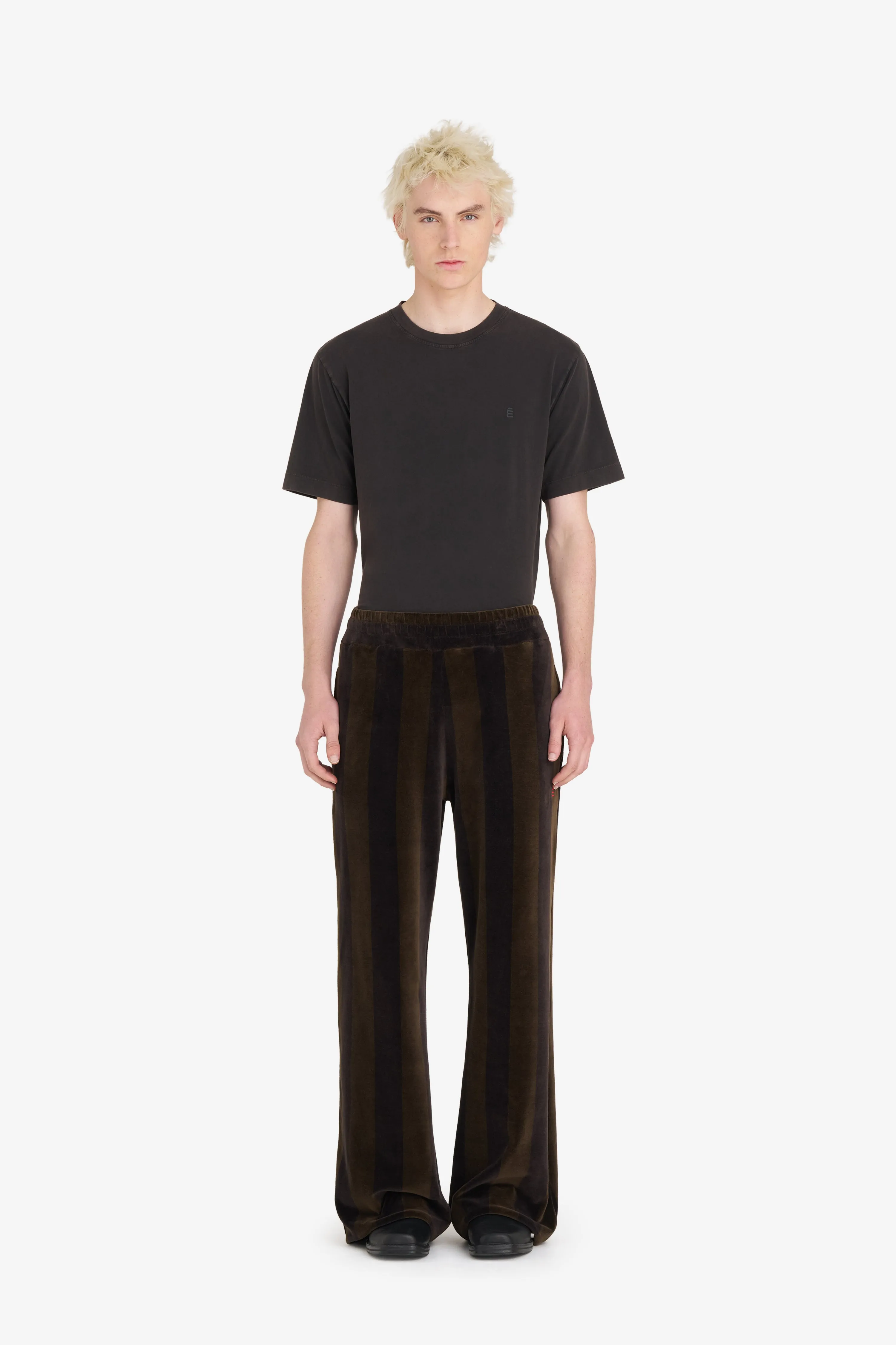 BITUME VELVET PANT - KHAKI sold by Etudes Studio product image thumbnail 4
