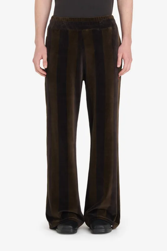 BITUME VELVET PANT - KHAKI made by Etudes Studio
