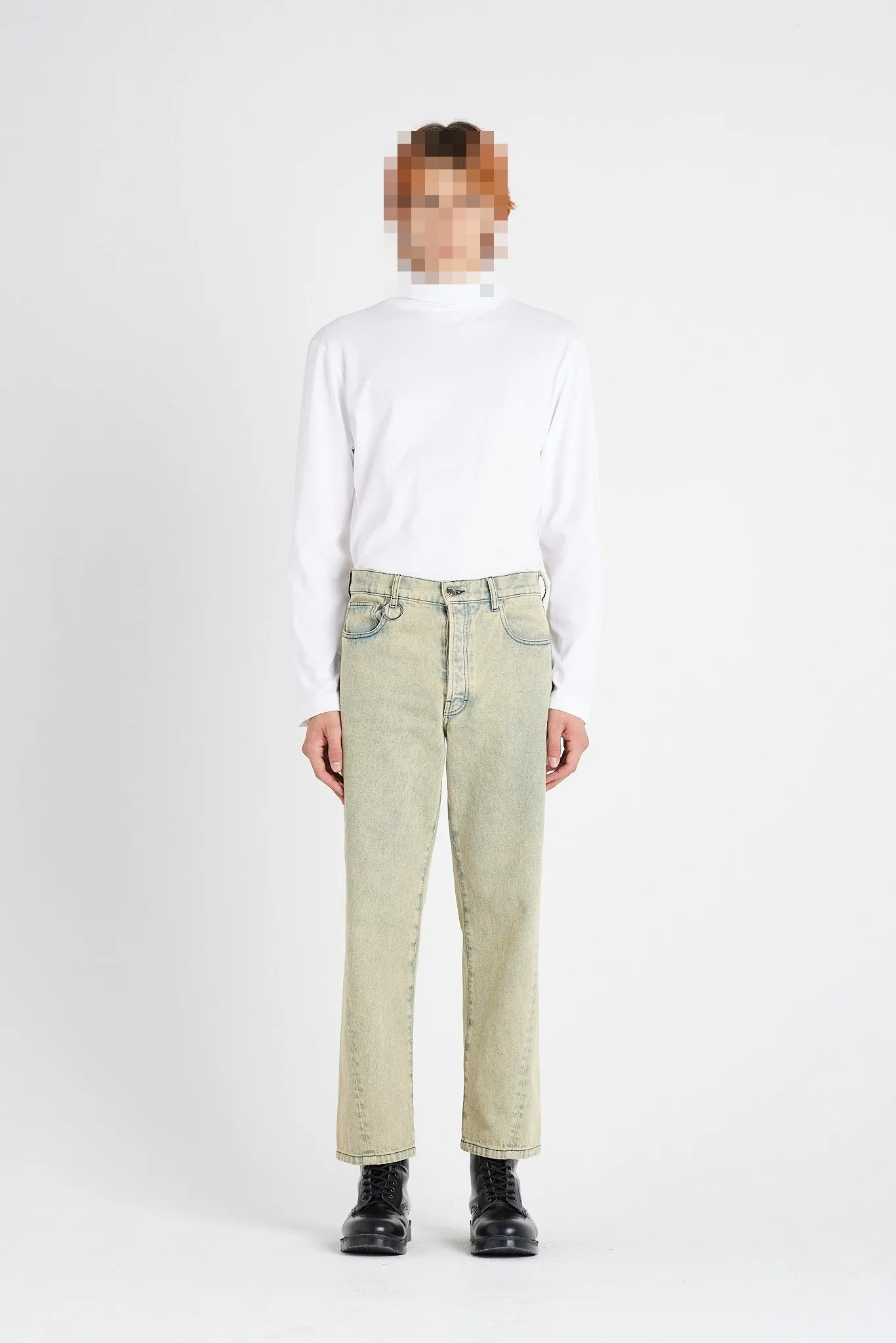 SIDE DENIM OVERDYED YELLOW sold by Etudes Studio product image thumbnail 2