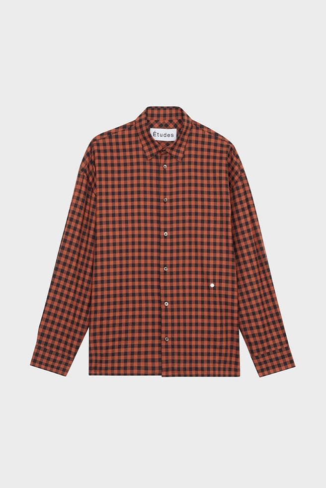 ILLUSION CHECK ORANGE sold by Etudes Studio