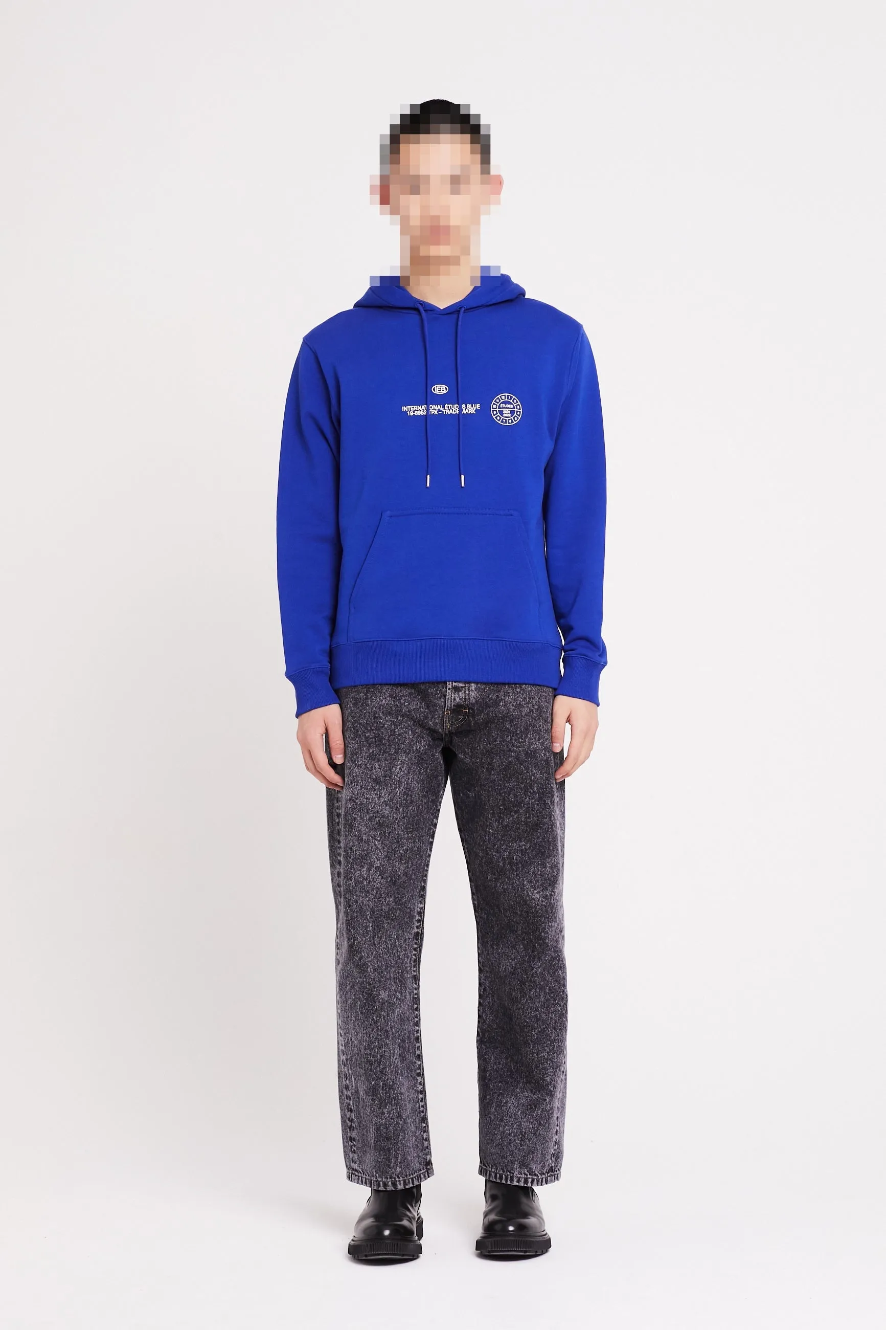 HOODIE IEB BLUE sold by Etudes Studio product image thumbnail 2