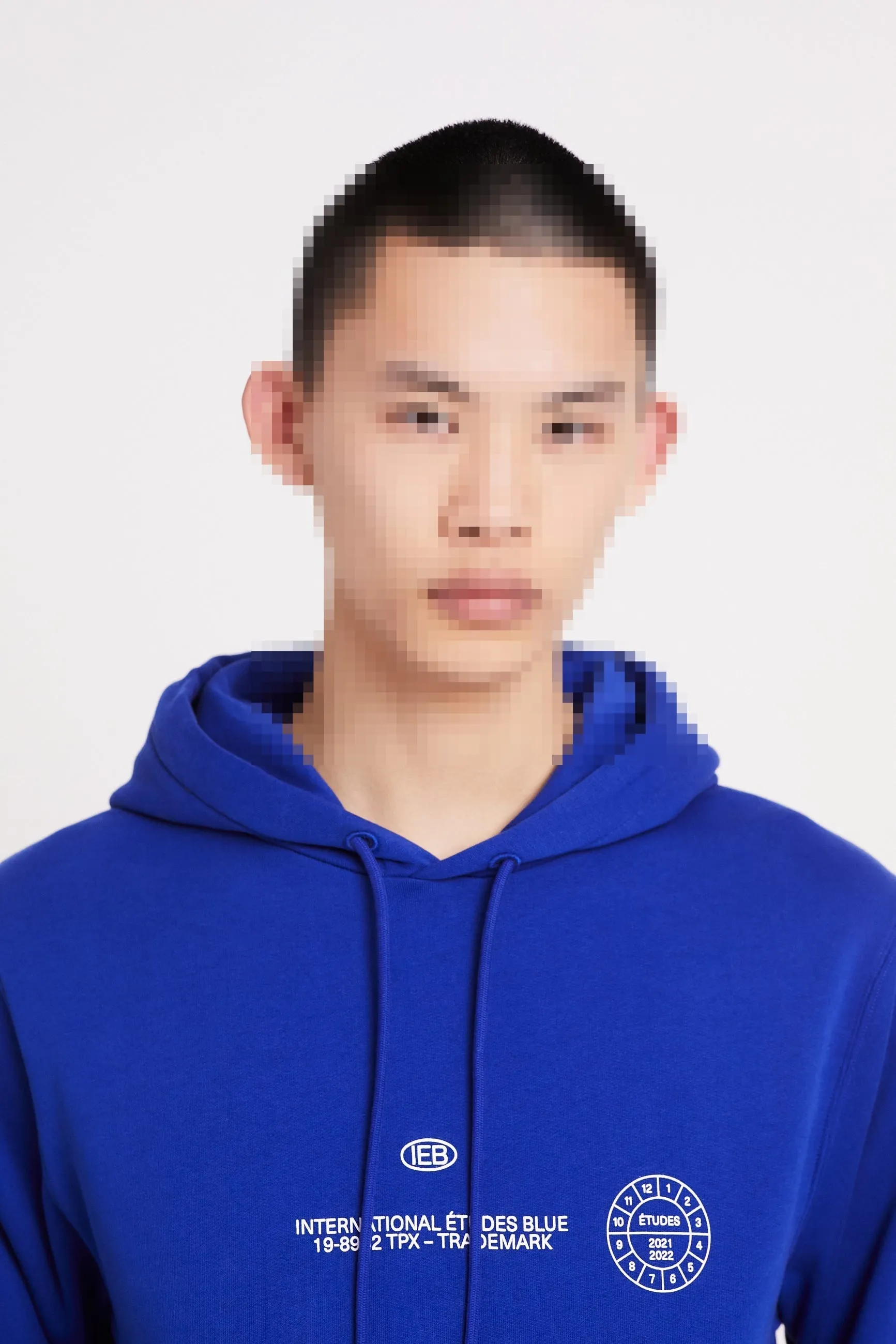 HOODIE IEB BLUE sold by Etudes Studio product image thumbnail 5