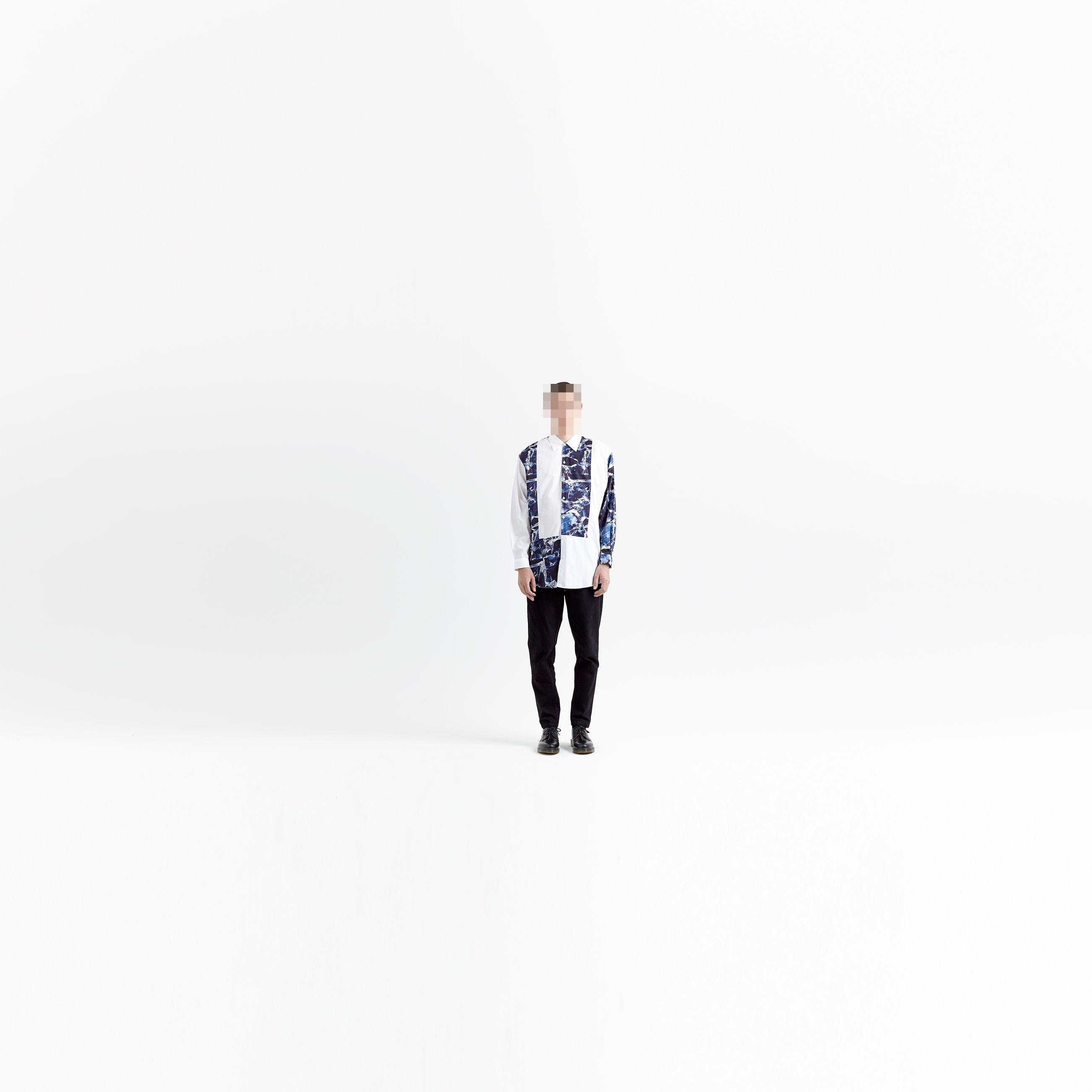 Ombre Shirt PW White Marble sold by Etudes Studio product image thumbnail 2