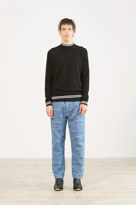 HENRY KNIT BLACK sold by Etudes Studio