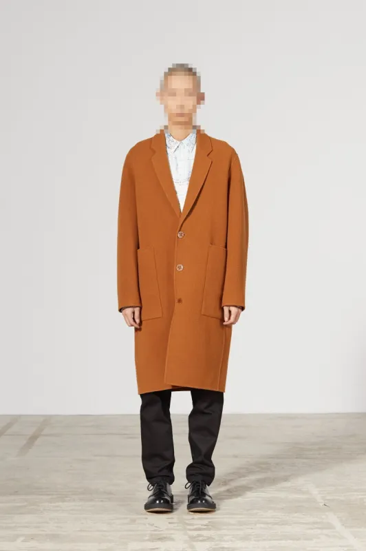 ARCHEOLOGY WOOL CAMEL COAT sold by Etudes Studio
