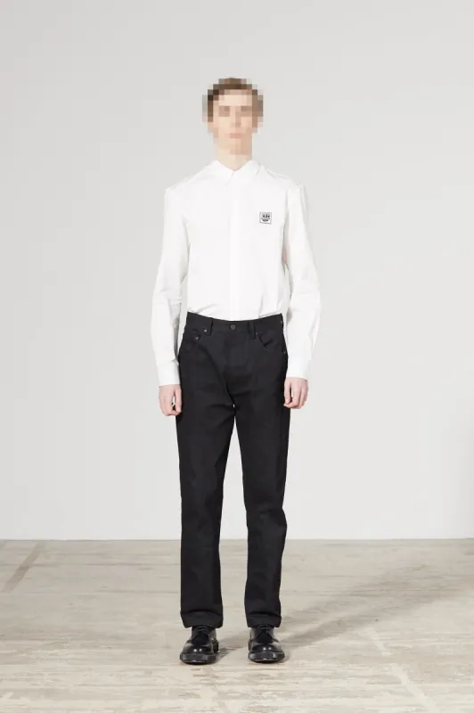 CORNER DENIM KEITH HARING BLACK TROUSERS sold by Etudes Studio