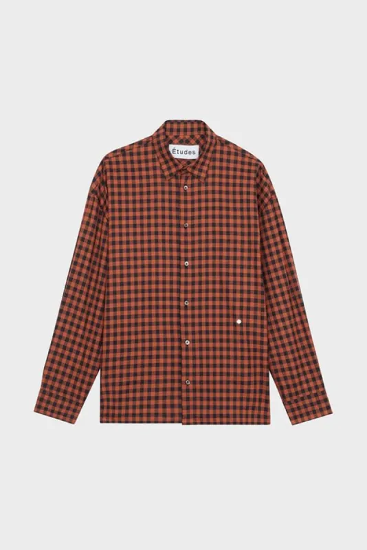 ILLUSION CHECK ORANGE sold by Etudes Studio