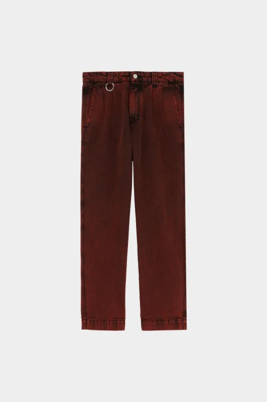 CINEMA DENIM OVERDYED ORANGE sold by Etudes Studio