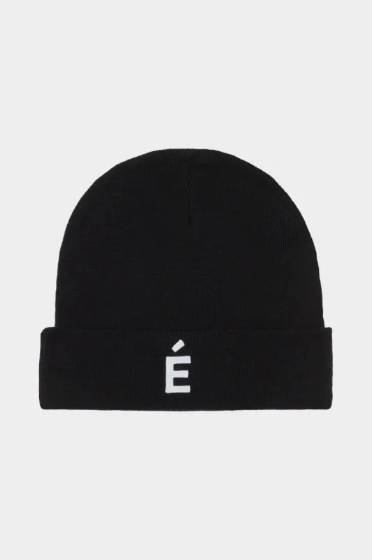 BEANIE PATCH BLACK sold by Etudes Studio