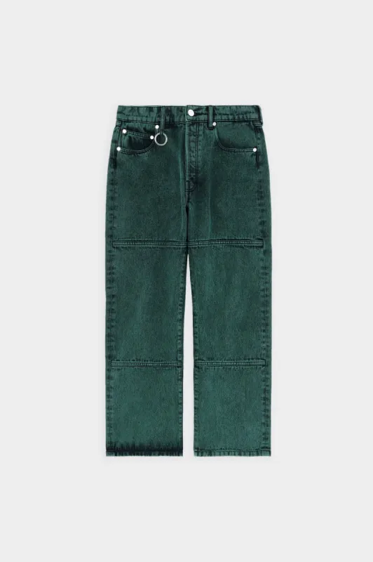 CORNER DENIM OVERDYED GREEN sold by Etudes Studio