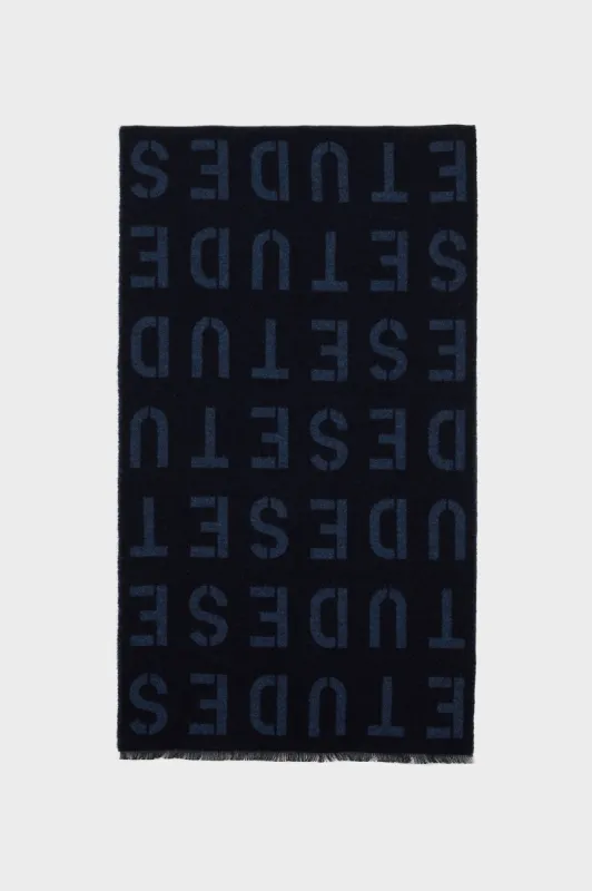ORCHID STENCIL NAVY sold by Etudes Studio