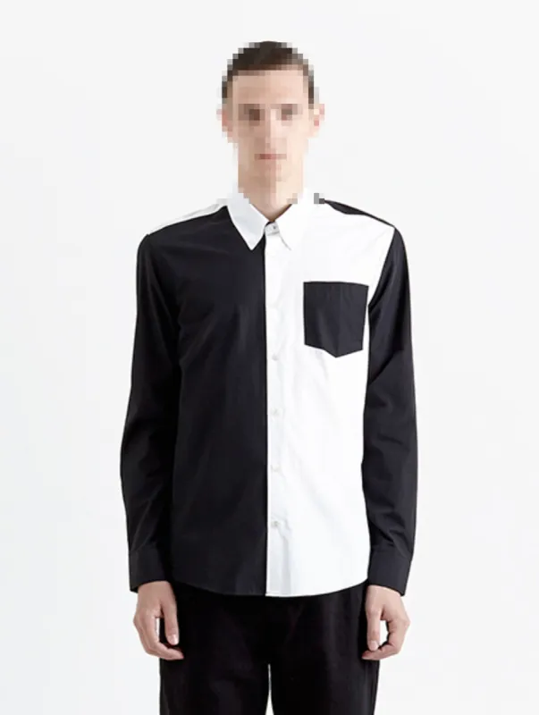 Acadia Shirt PW Black and White sold by Etudes Studio