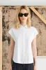 Shirt with Winged Sleeves Garment-Dyed 6590 2791 sold by European Culture