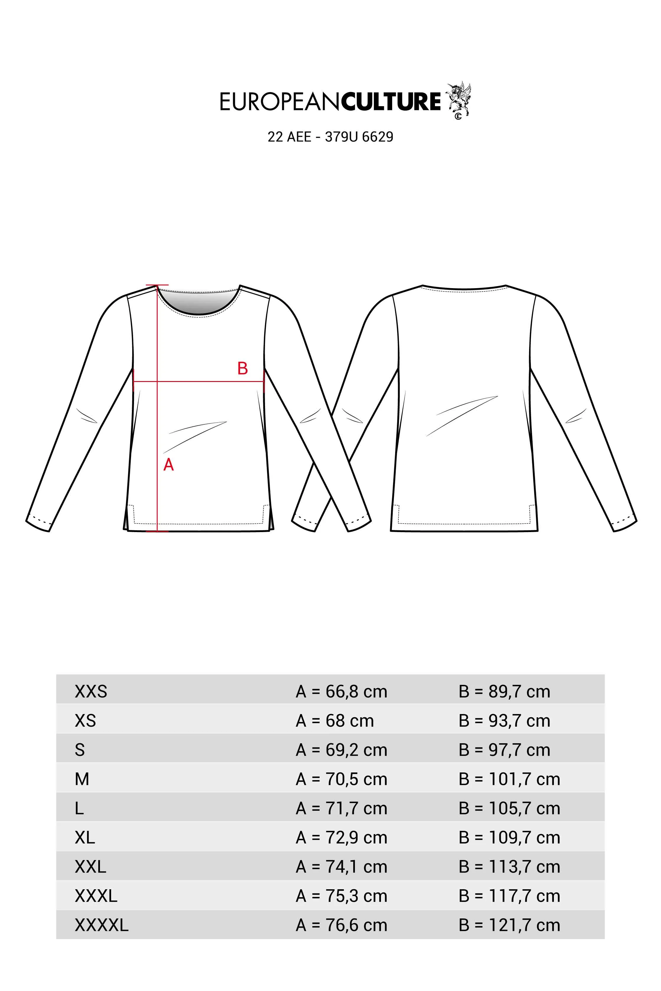 Long Sleeve T-Shirt in Cotton and Silk Garment Dyed 379U 6629 sold by European Culture product image thumbnail 4