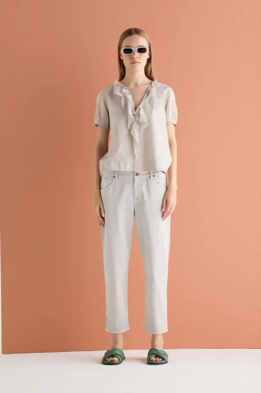 Five Pocket Trousers Garment Dyed 069U 3881 sold by European Culture