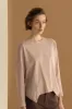 Asymmetric Cotton Jersey T-shirt Garment Dyed 38ZU 2790 sold by European Culture