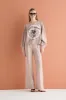 Wide-Leg Trousers Garment Dyed 0680 7023 sold by European Culture