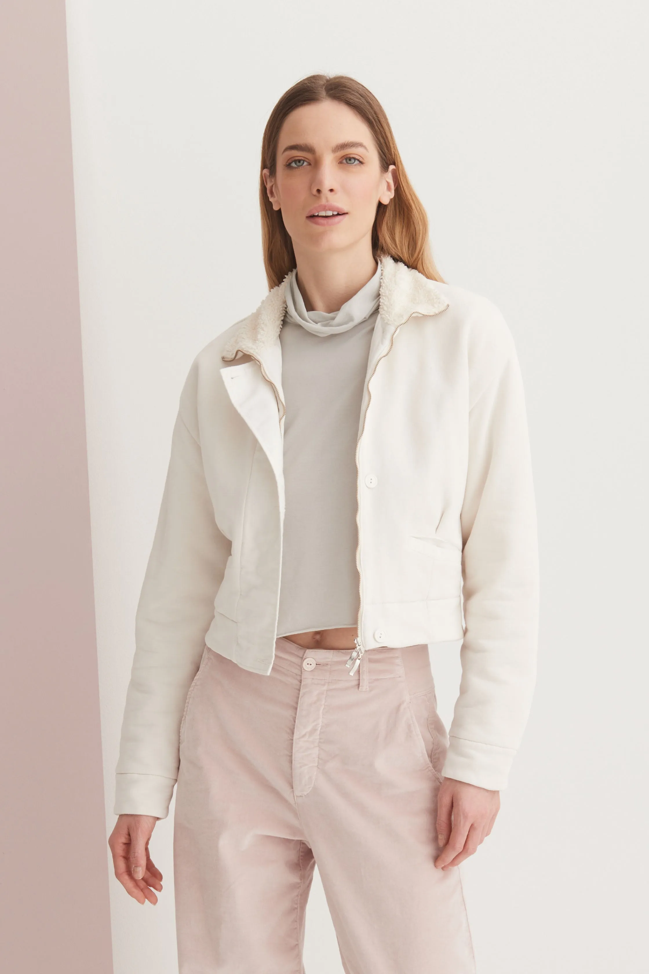 Bomber Jacket Garment Dyed 770U 1047 sold by European Culture product image thumbnail 2