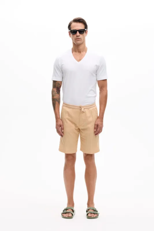 Short Relaxed Fit Garment Dyed for Man 008U 7500 sold by European Culture