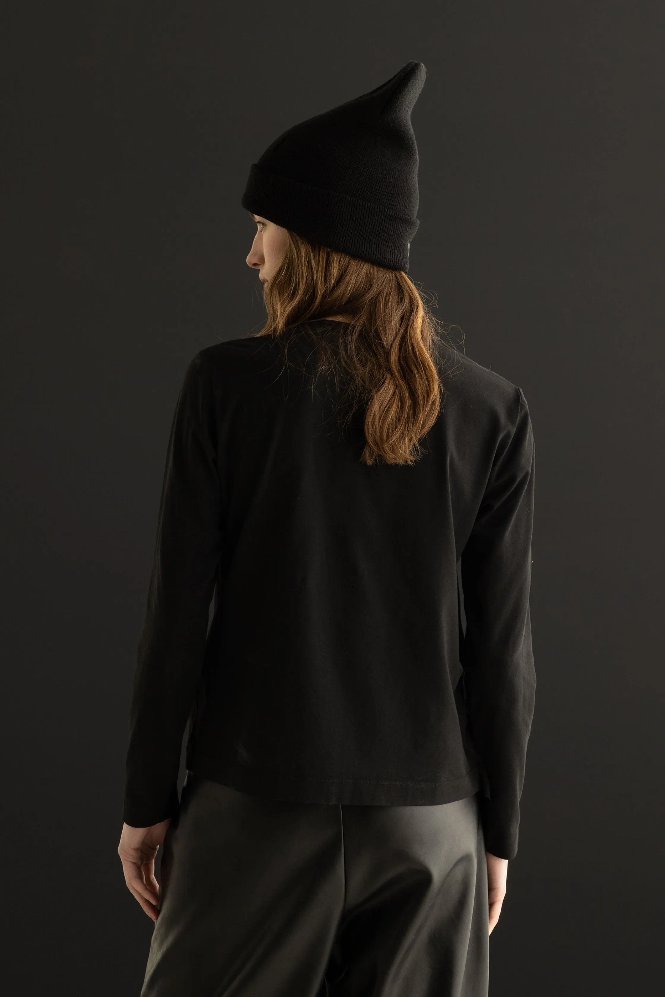 T-Shirt with Pleats Front Garment Dyed 3870 2841 sold by European Culture product image thumbnail 4