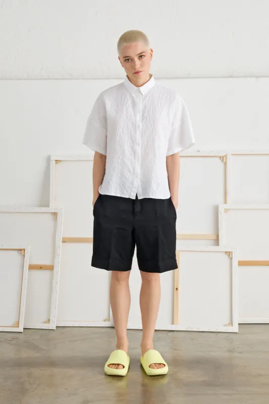 Shirt with Kimono Sleeves Garment-Dyed 6650 3259 sold by European Culture