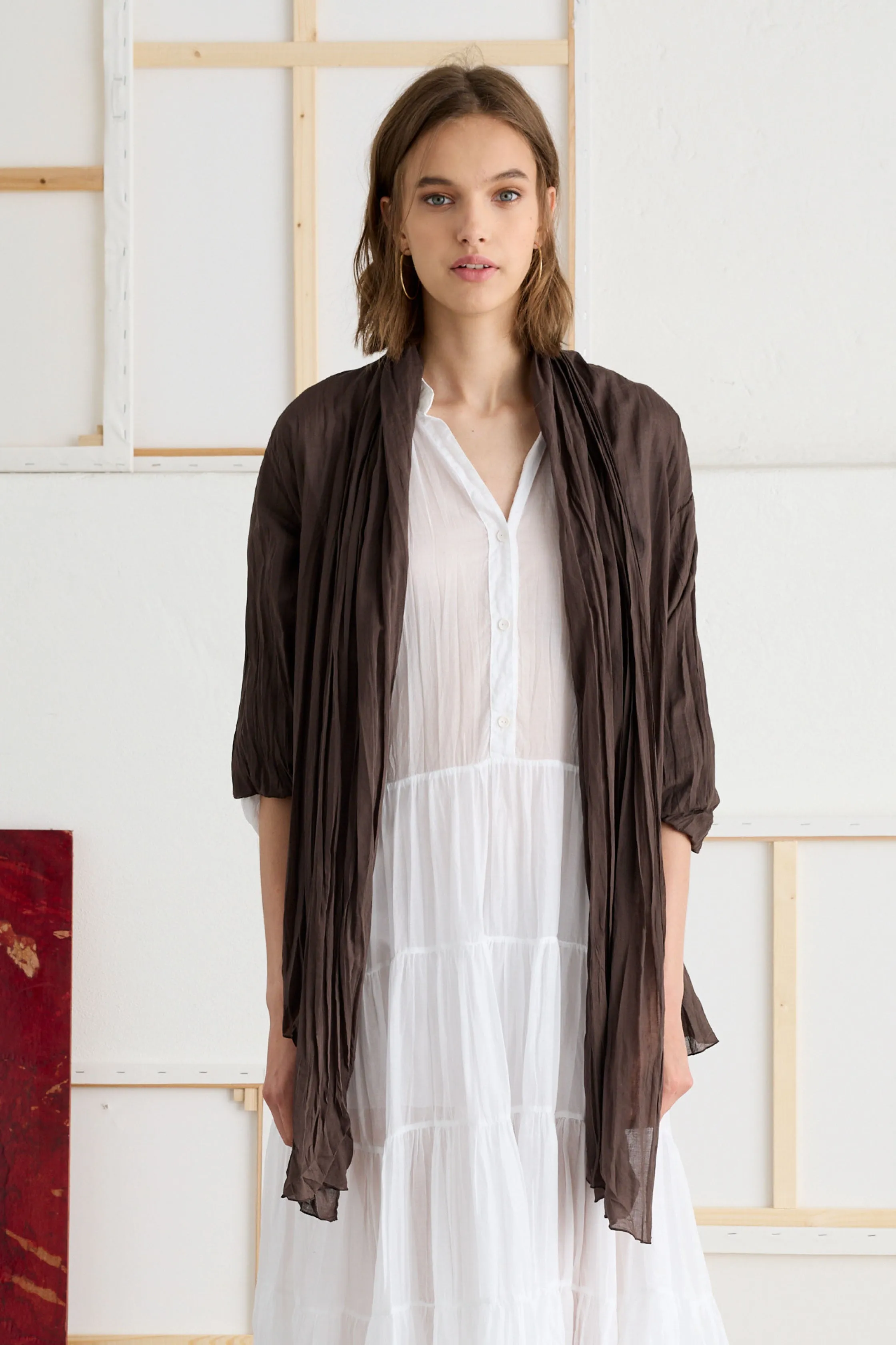 Light Transparent Cotton Wraps Garment-Dyed 3950 7504 sold by European Culture product image thumbnail 2