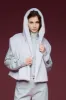 Faux Fur Vest with Hood 75A0 6110 sold by European Culture