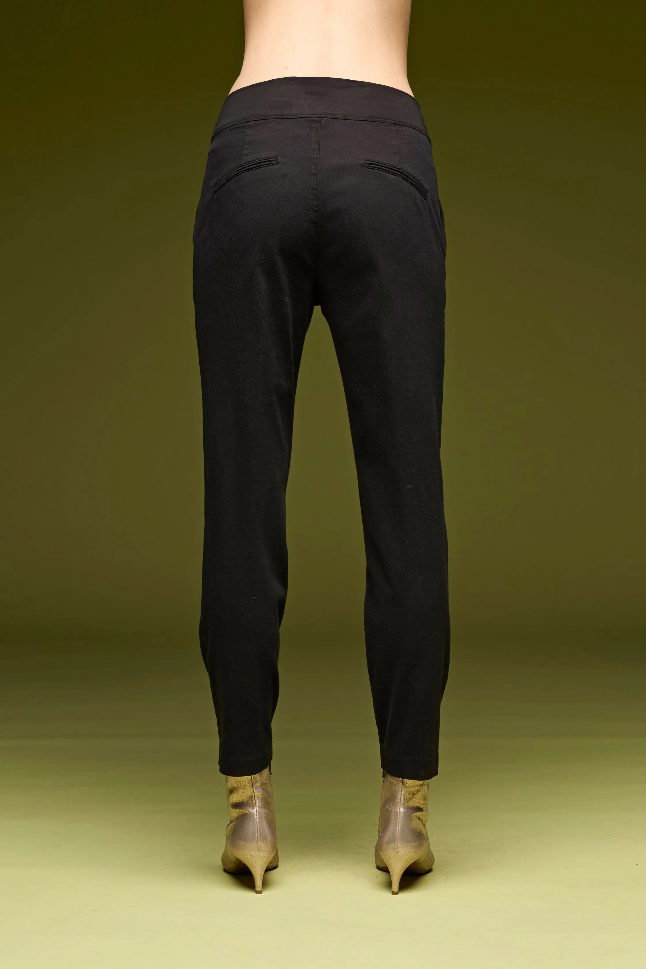 Chino Pants with Comfort Waist Garment Dyed 065U 3838 sold by European Culture product image thumbnail 3