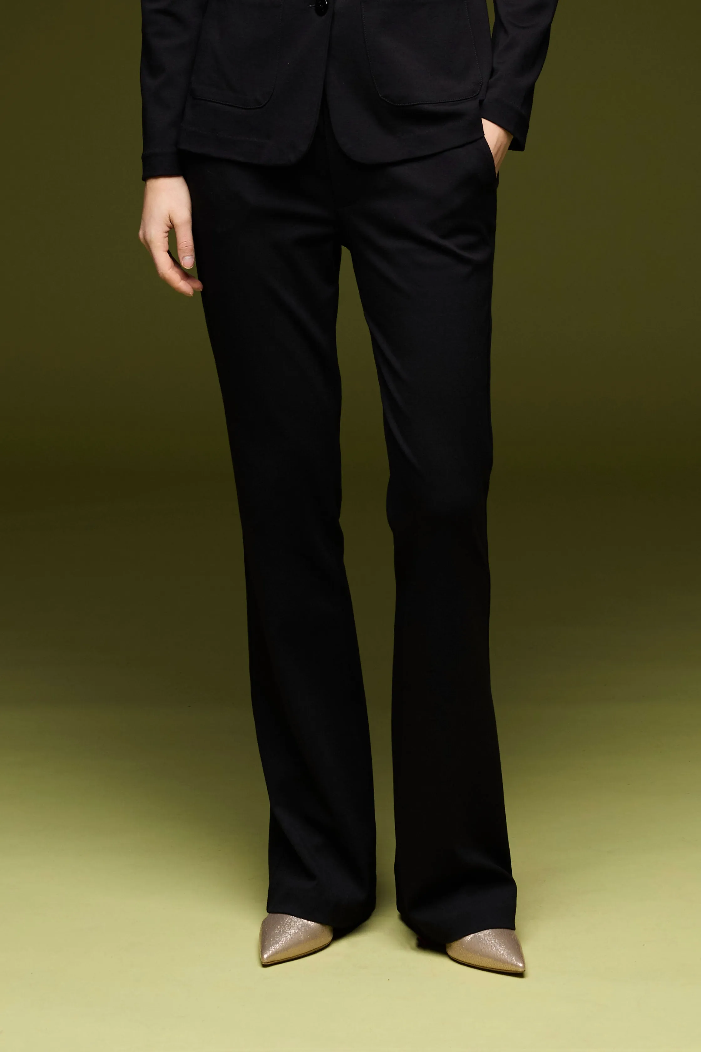 Flare Pants Punto Milano 06X0 2545 sold by European Culture product image thumbnail 2